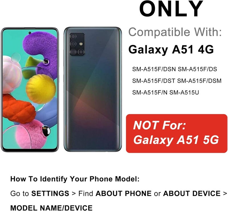 MAXSHARKS New Upgraded Battery for Galaxy A51 4G, EB-BA515ABY Replacement Battery Compatible with Samsung Galaxy A51 4G, with Repair Tools & Instruction - Image 2